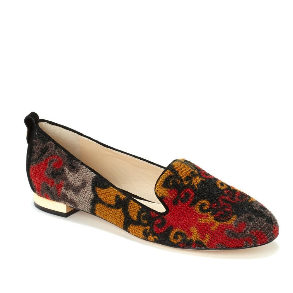 Vince Camuto Vi-Adeline Multi Tapestry Shoes 7.5M